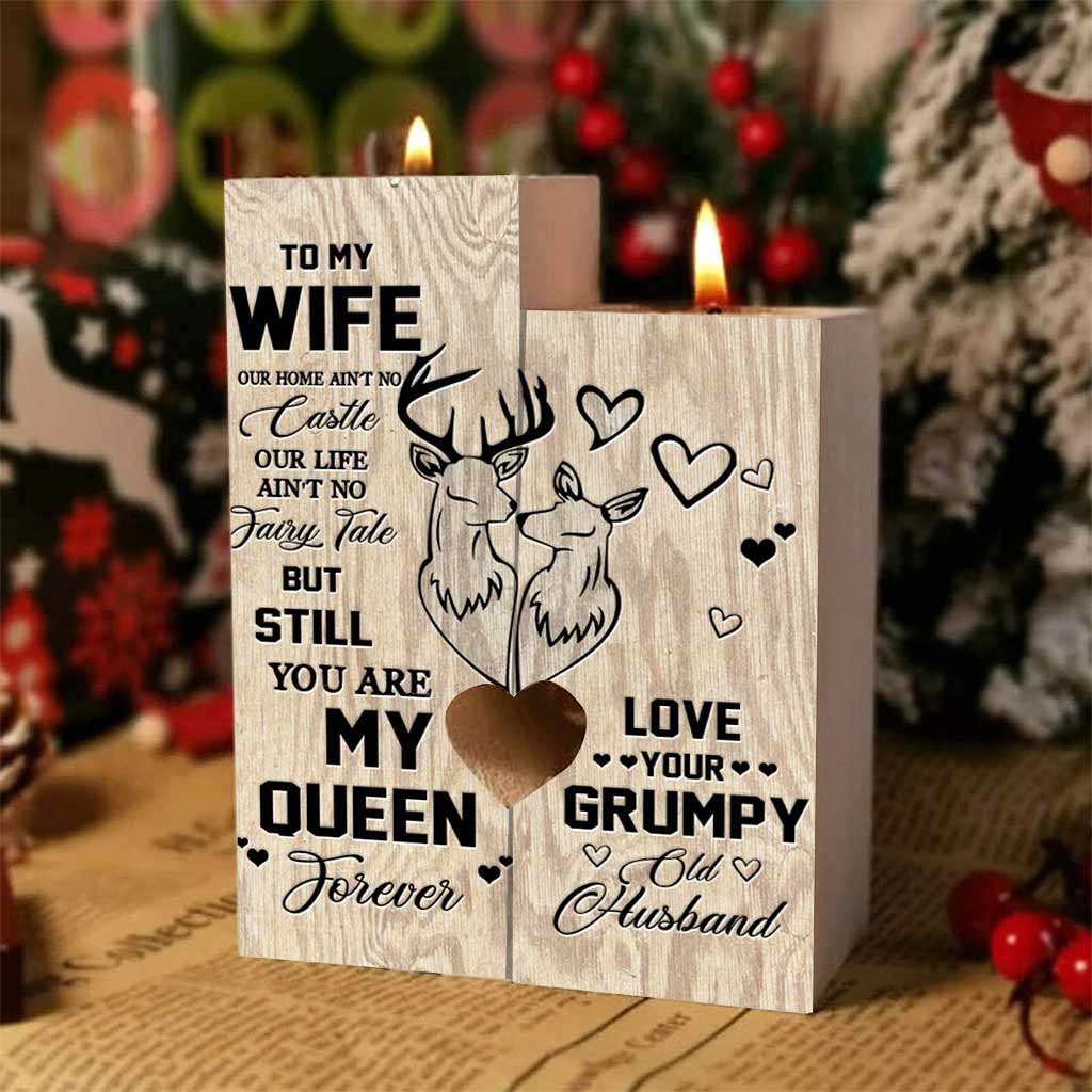 À ma femme - Bougeoir de chasse