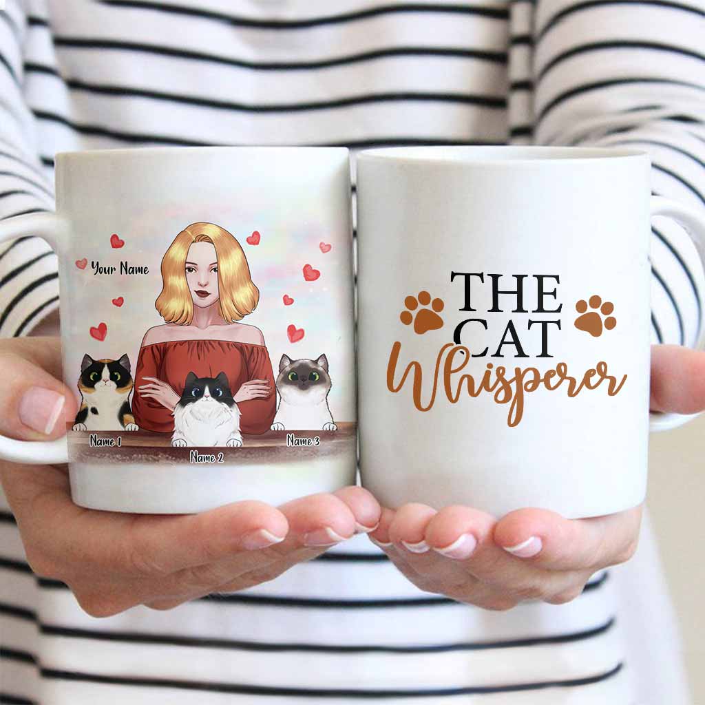 The Cat Whisperer - Personalized Mother's Day Mug