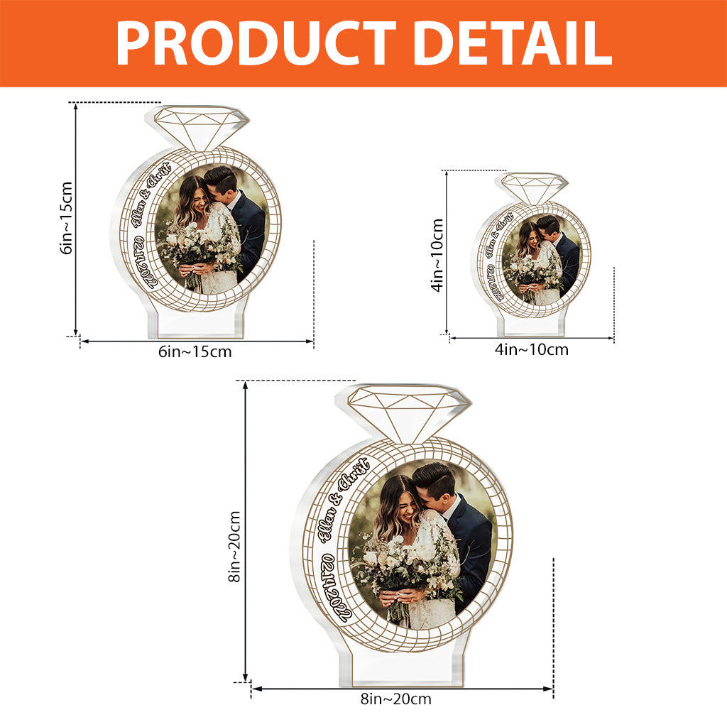 Always Have Always Will - Personalized Couple Custom Shaped Acrylic Plaque