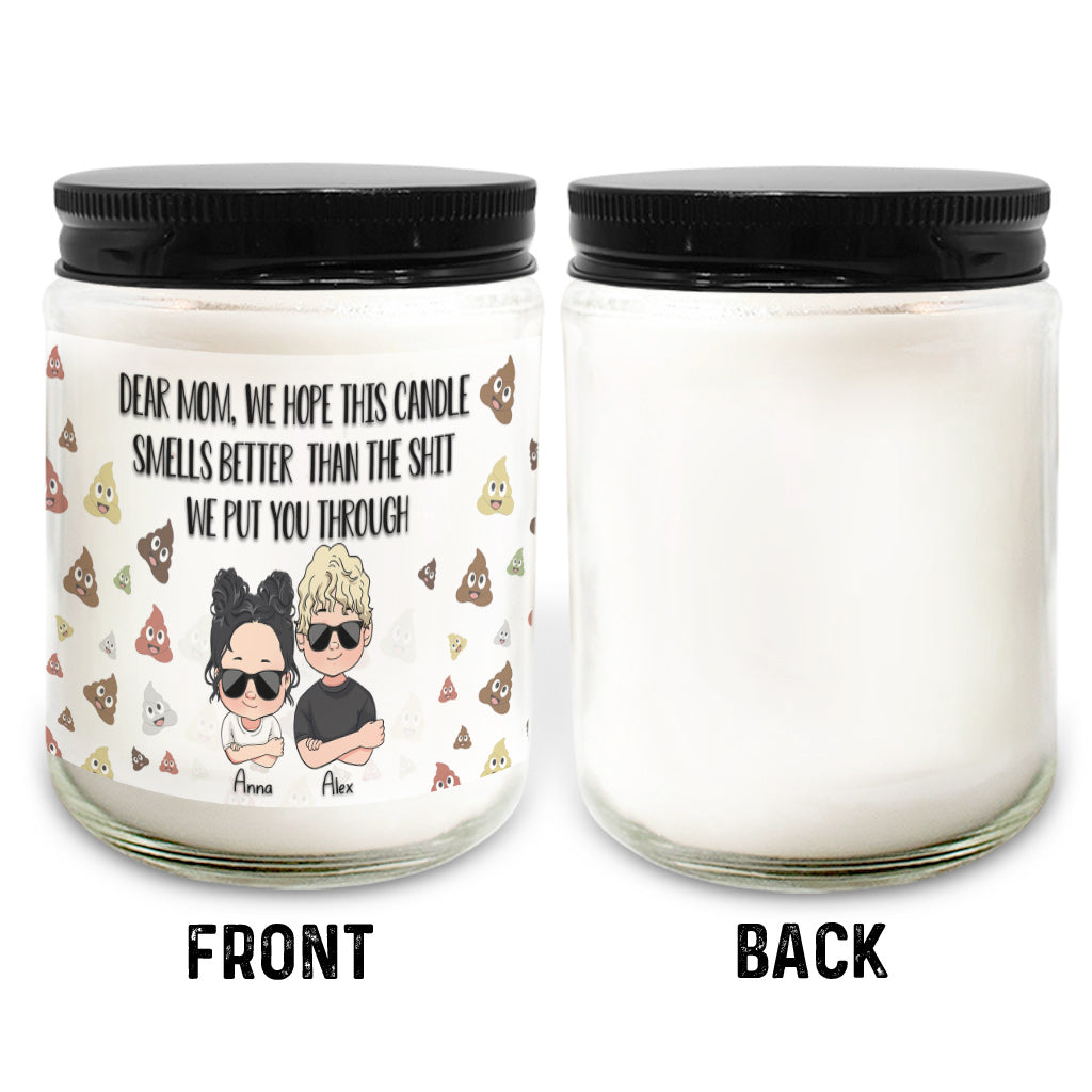 Chère maman, cher papa - Cadeau humoristique - Cadeau pour maman, grand-mère, grand-père, papa - Personnalisé 