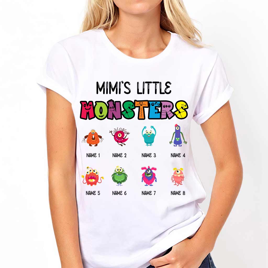 Mamie Petits Monstres - T-shirt et sweat à capuche personnalisés pour la fête des mères