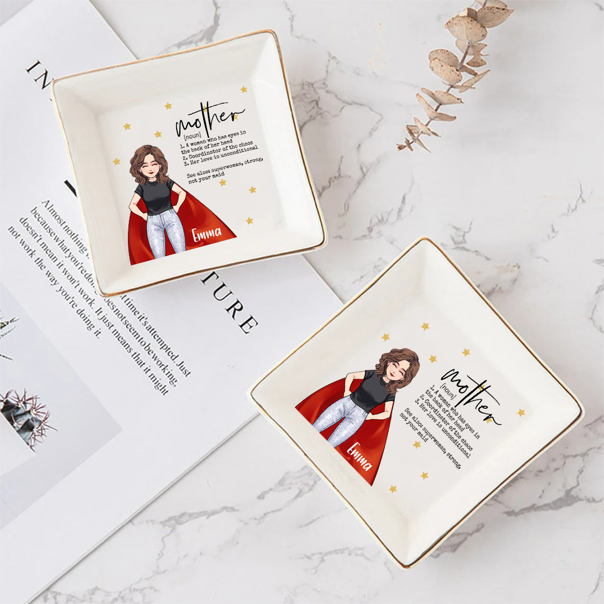 Mère - Porte-bijoux personnalisé pour la fête des mères