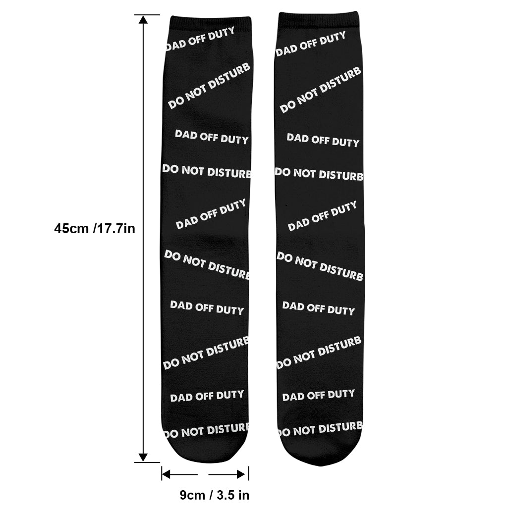 Papa en congé - Chaussettes personnalisées pour papa