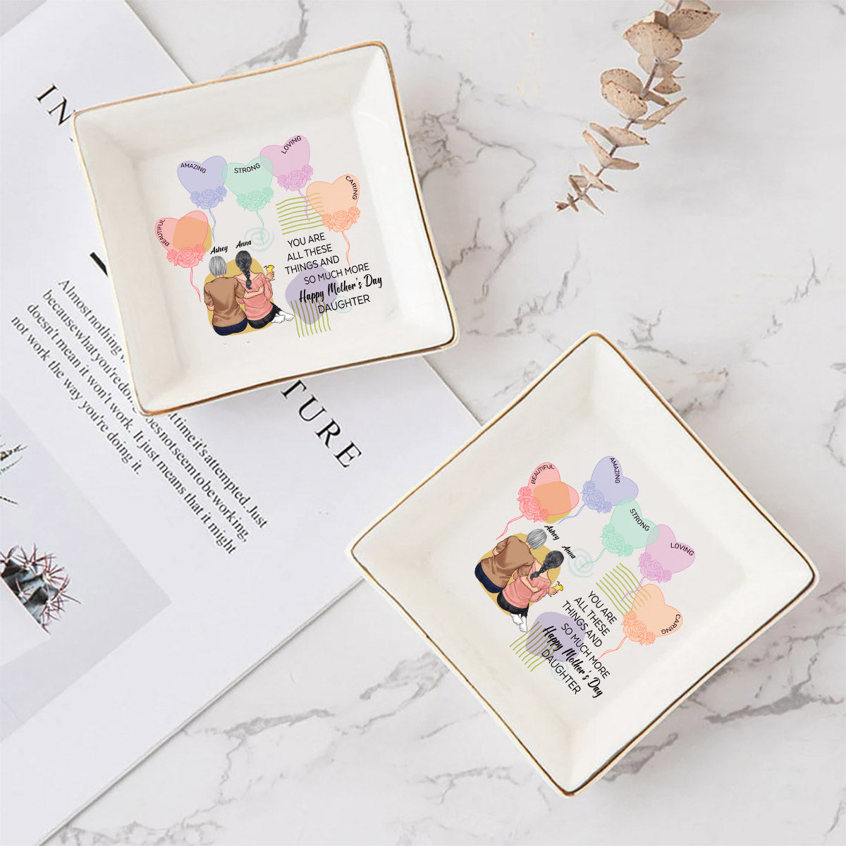 Tu es tout ce que tu désires - Porte-bijoux personnalisé pour fille