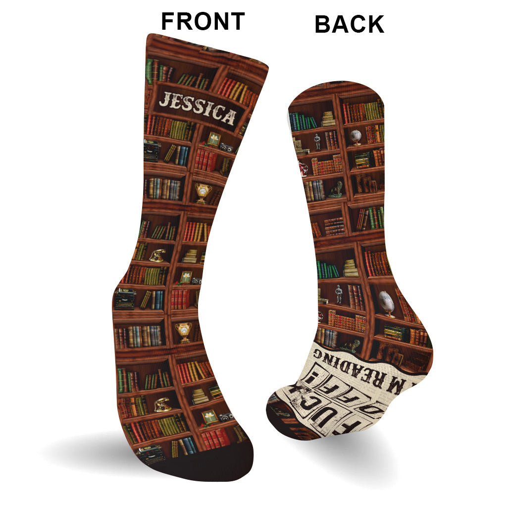 Si vous pouvez lire ceci - Chaussettes de lecture personnalisées