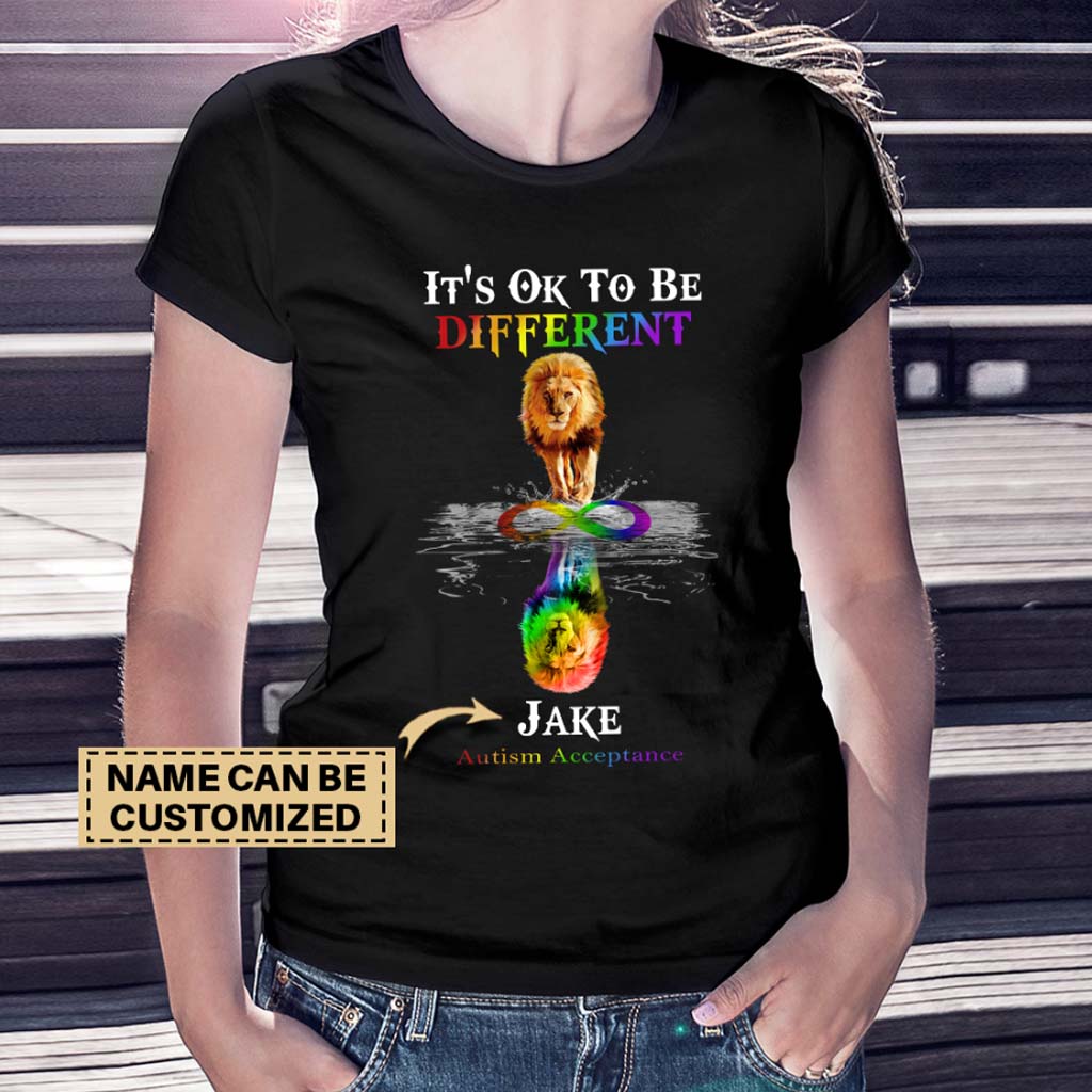 C'est normal d'être différent - T-shirt et sweat à capuche personnalisés pour l'acceptation de l'autisme