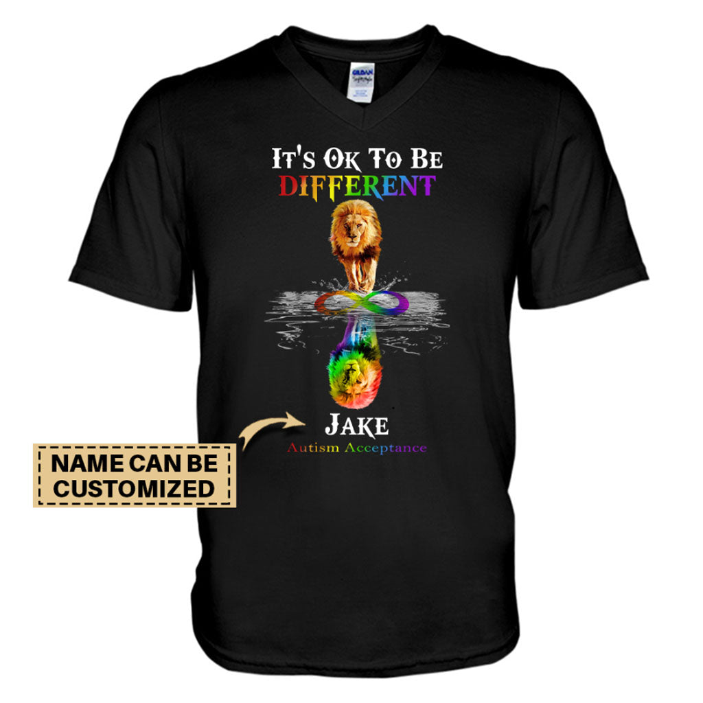 C'est normal d'être différent - T-shirt et sweat à capuche personnalisés pour l'acceptation de l'autisme