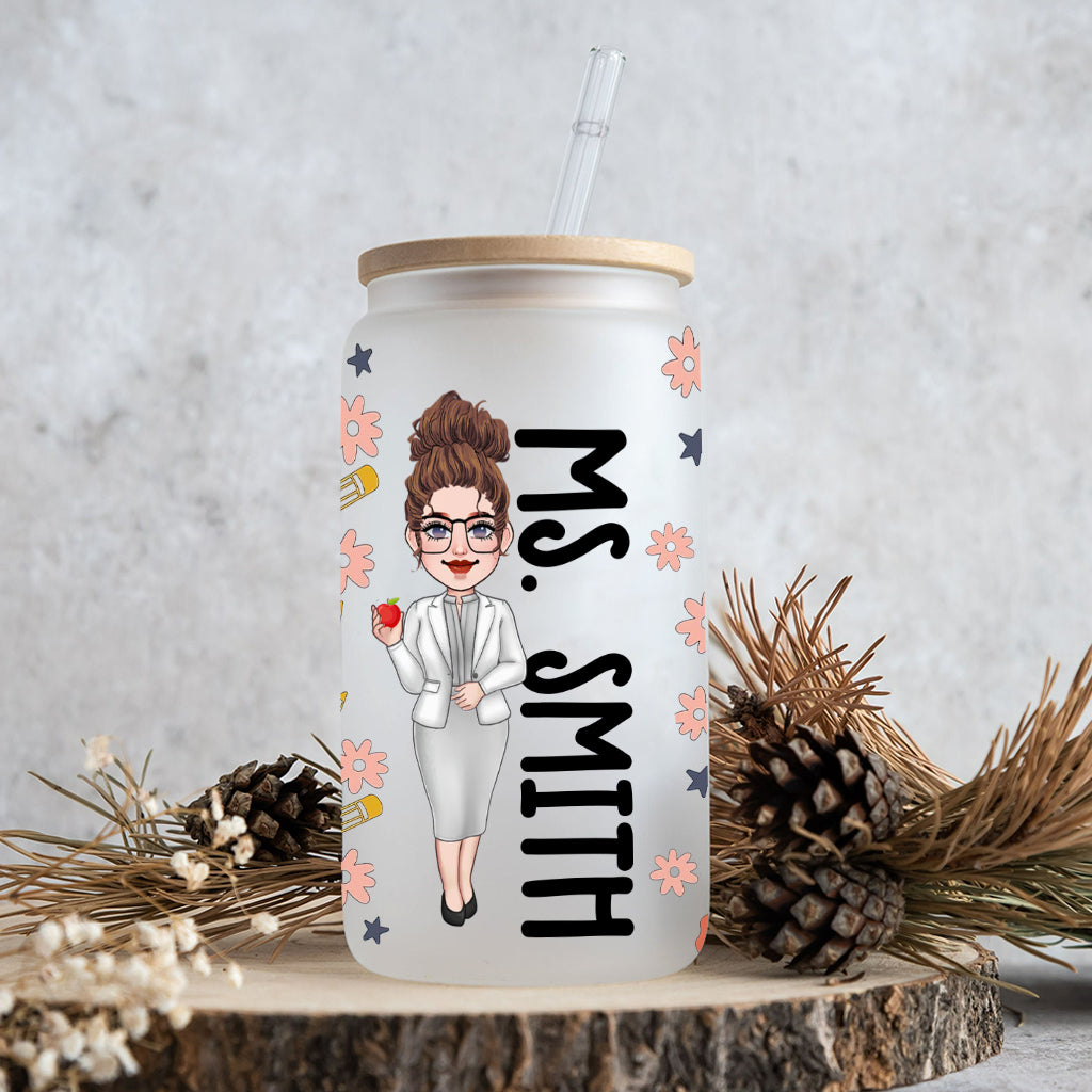 Larmes de mes élèves - Verre personnalisé pour enseignants