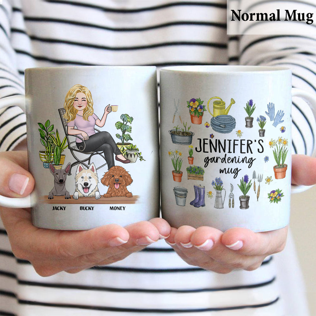Mug de jardinage - Mug de jardinage personnalisé