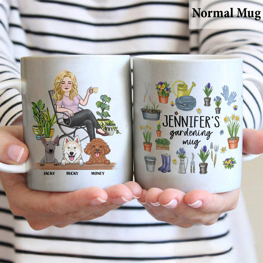 Mug de jardinage - Mug de jardinage personnalisé