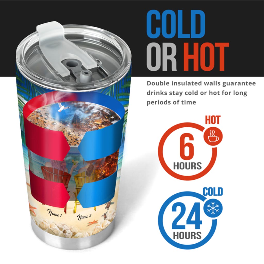 Rien de mieux qu'un gobelet personnalisé pour les amoureux de la mer !
