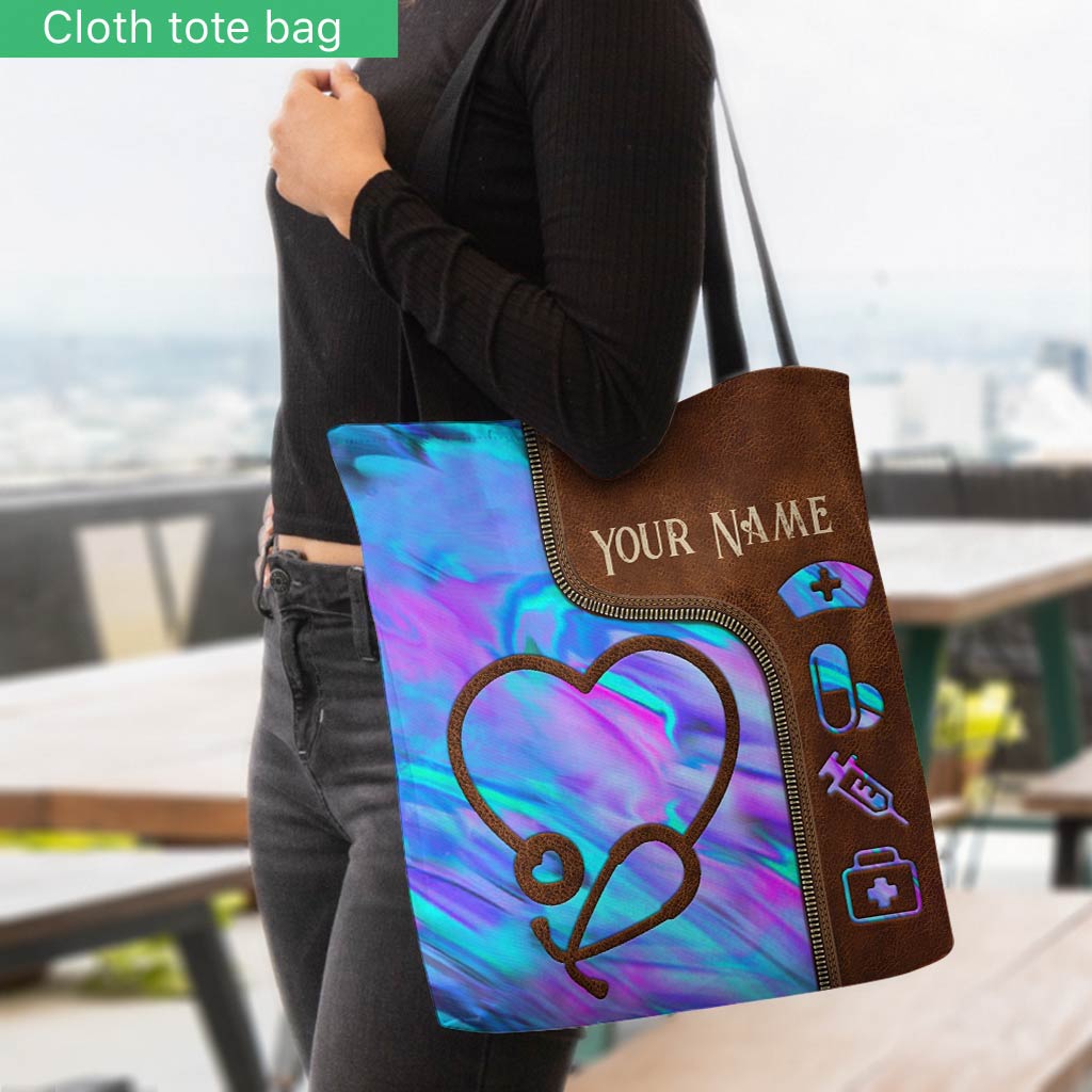 Vie d'infirmière - Sac fourre-tout personnalisé