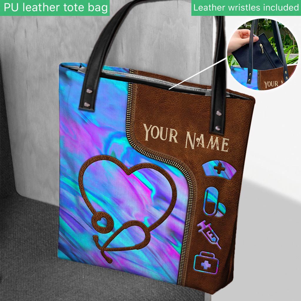 Vie d'infirmière - Sac fourre-tout personnalisé