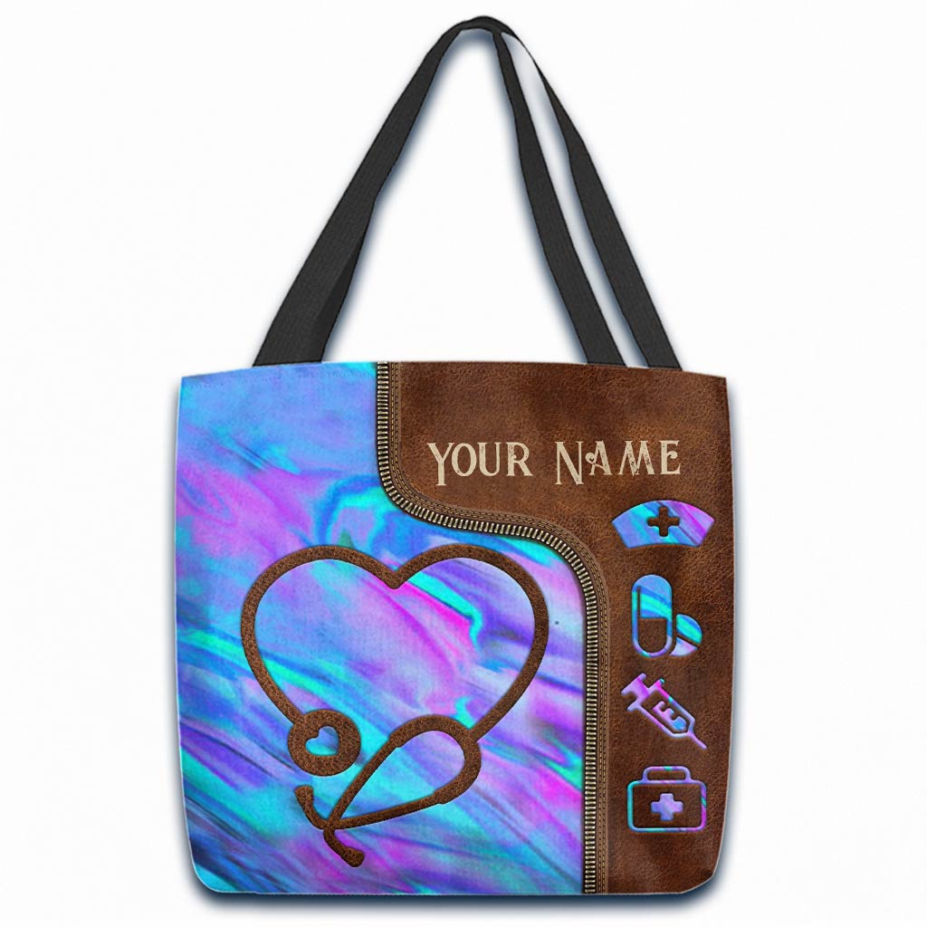 Vie d'infirmière - Sac fourre-tout personnalisé