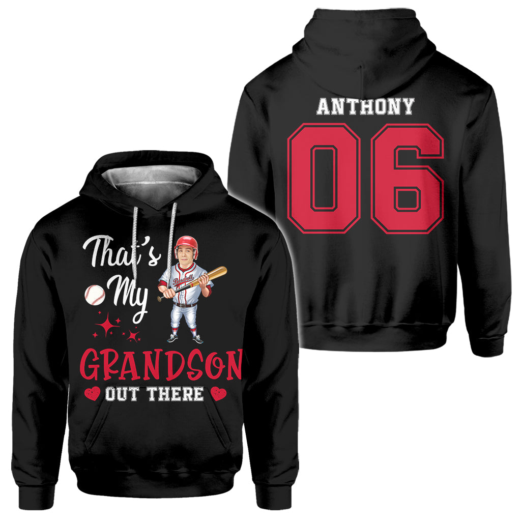 Mon joueur préféré - T-shirt de baseball personnalisé intégral