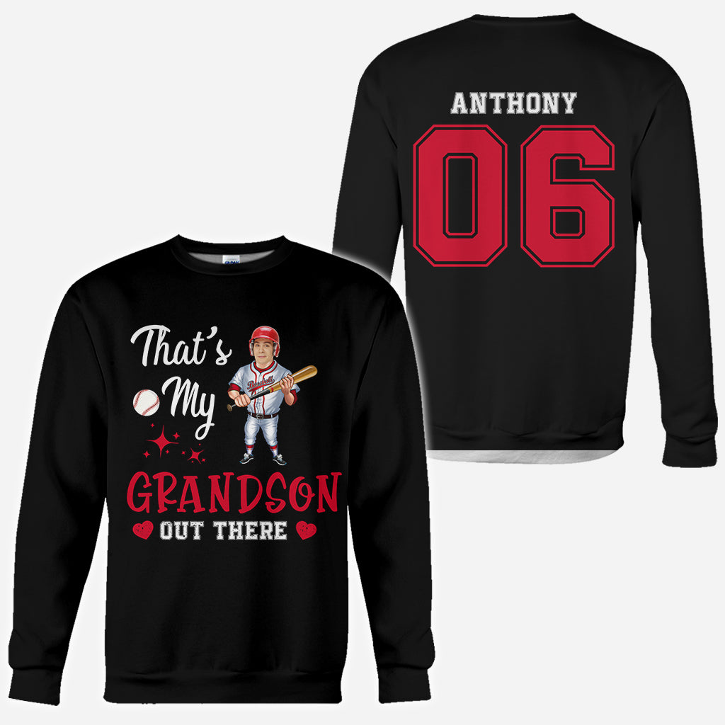 Mon joueur préféré - T-shirt de baseball personnalisé intégral