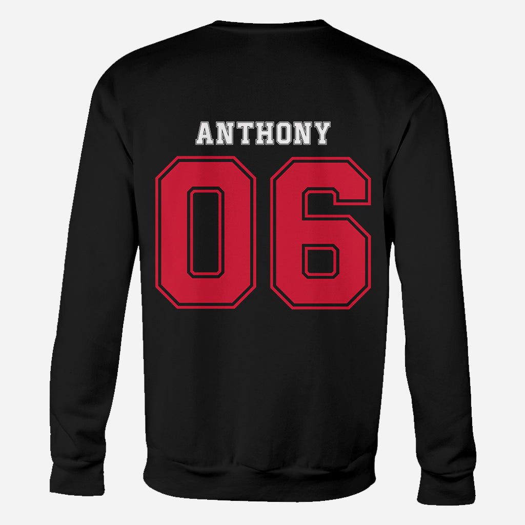 Mon joueur préféré - T-shirt de baseball personnalisé intégral