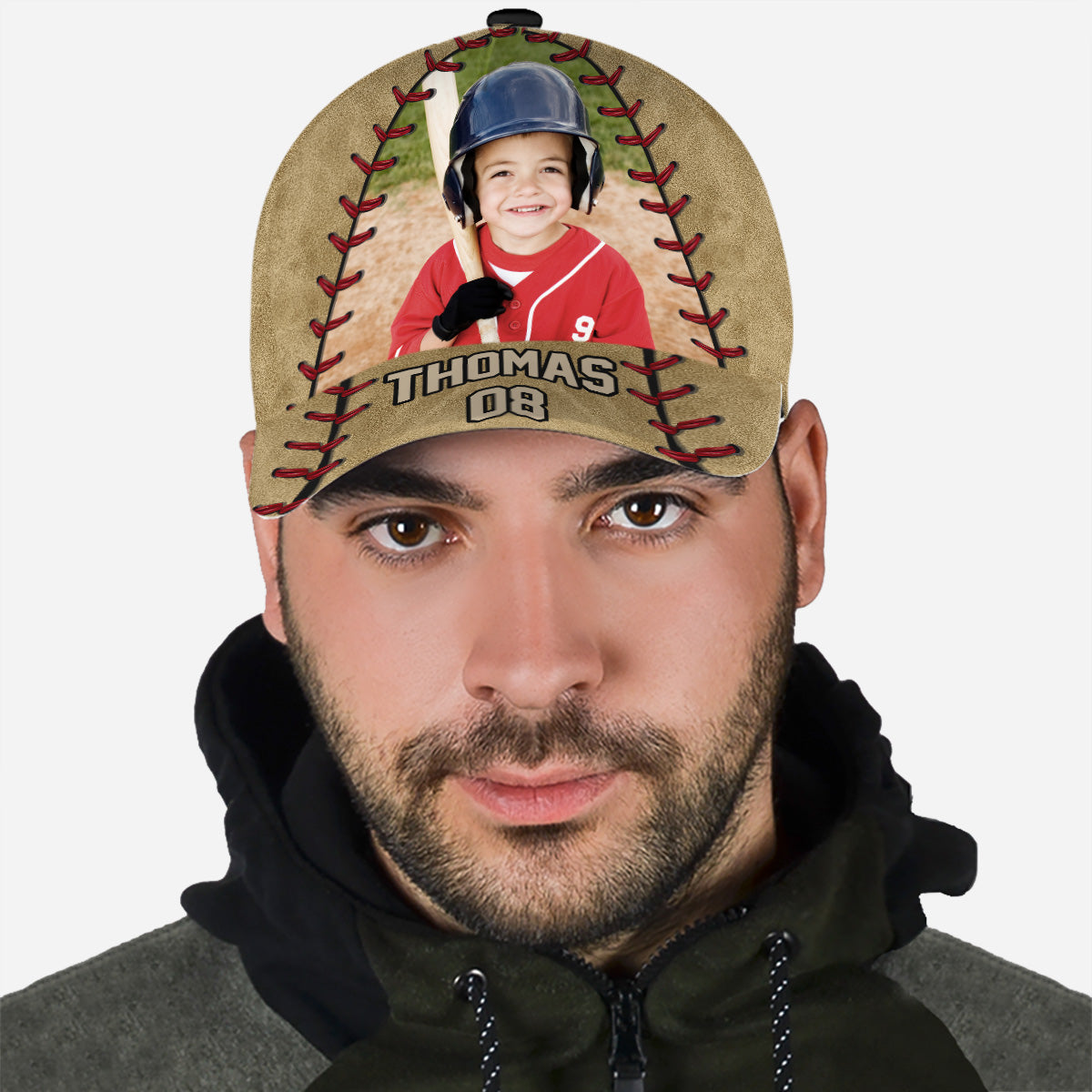 N'abandonnez jamais - Casquette de baseball classique personnalisée