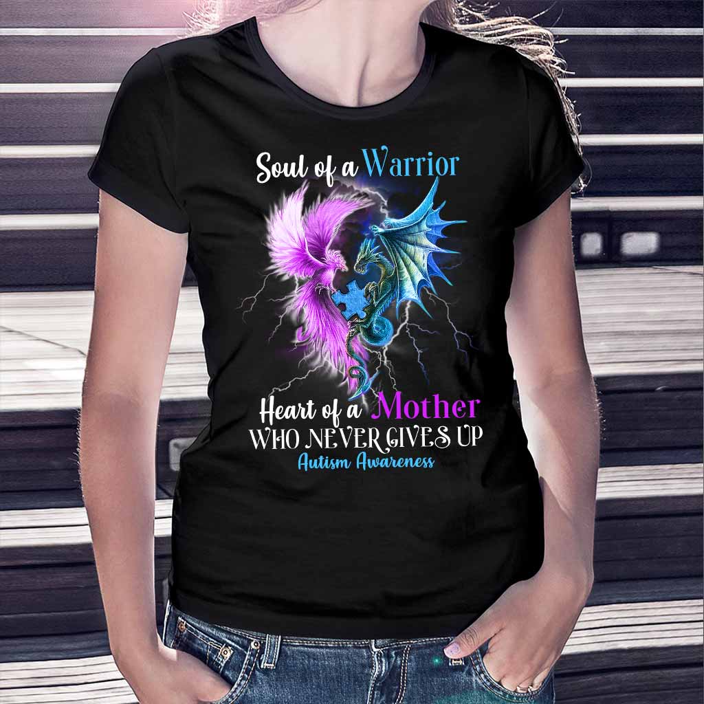 N'abandonnez jamais - T-shirt et sweat à capuche personnalisés pour la sensibilisation à l'autisme