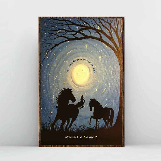 You Will Forever Be My Always - Personalized Couple Poster