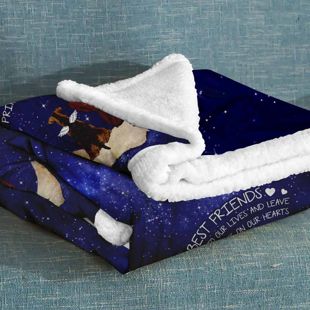 À jamais dans mon cœur - Couverture personnalisée pour chien