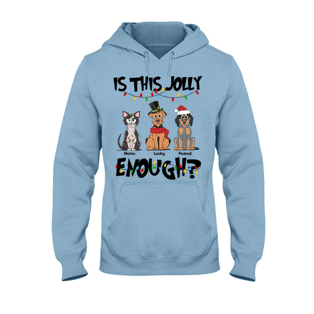 Is This Jolly Enough - Personalized Dog T-shirt And Hoodie