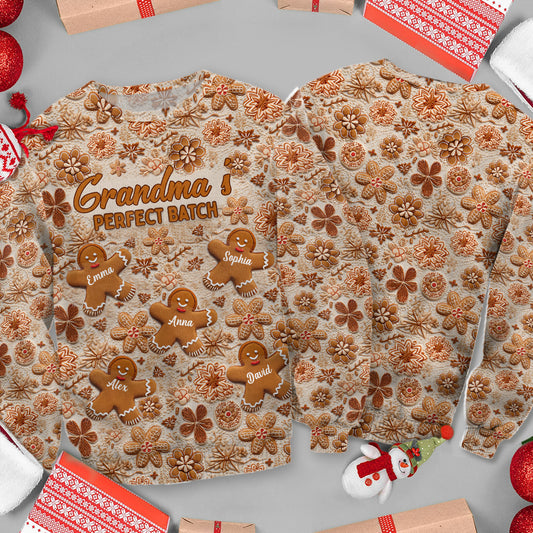 Le lot parfait de grand-mère - Cadeau pour grand-mère - Pull moche personnalisé