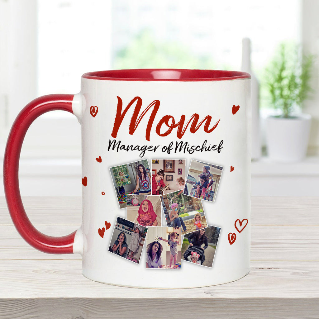 Mug personnalisé « Maman, la reine des bêtises »