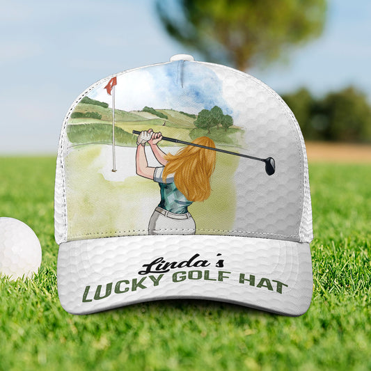 Ma casquette porte-bonheur pour le golf - Casquette trucker de golf personnalisée
