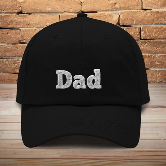 Casquette classique brodée personnalisée avec nom - Nom personnalisé pour papa