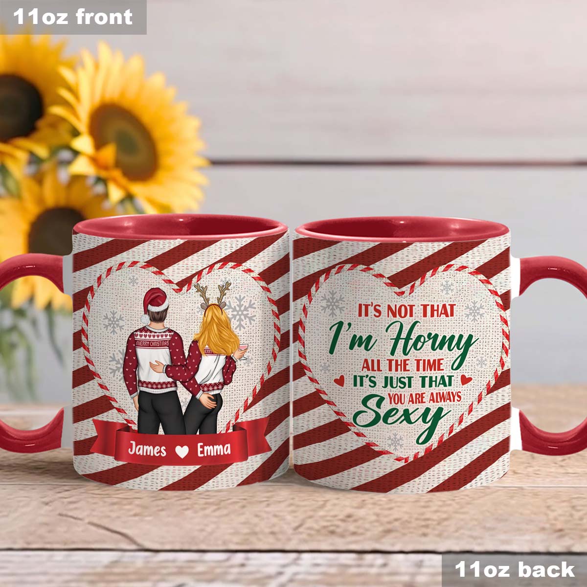 Tu es toujours sexy - Cadeau pour mari, femme, petite amie, petit ami - Mug personnalisé
