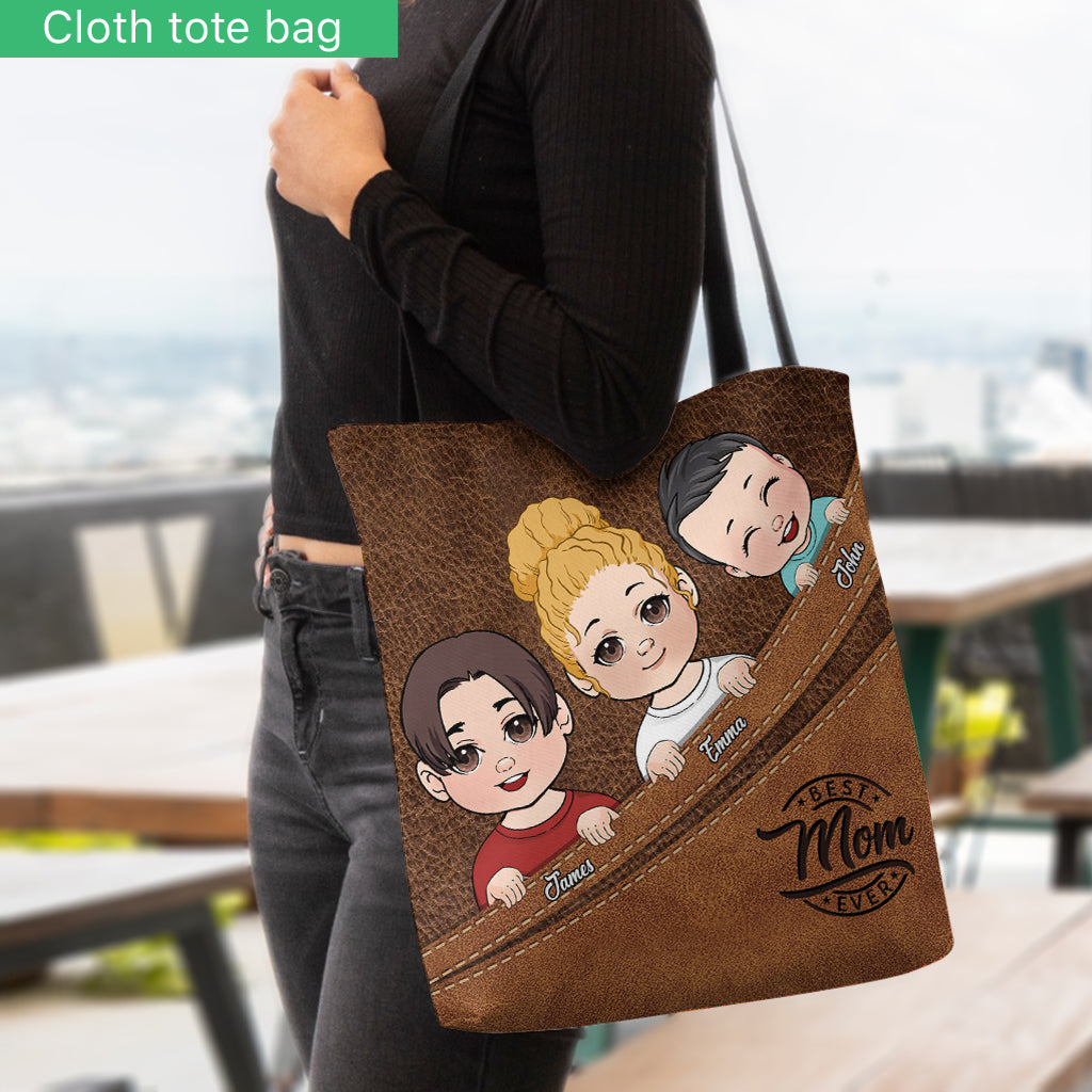 Meilleure grand-mère du monde - Sac fourre-tout personnalisé pour grand-mère