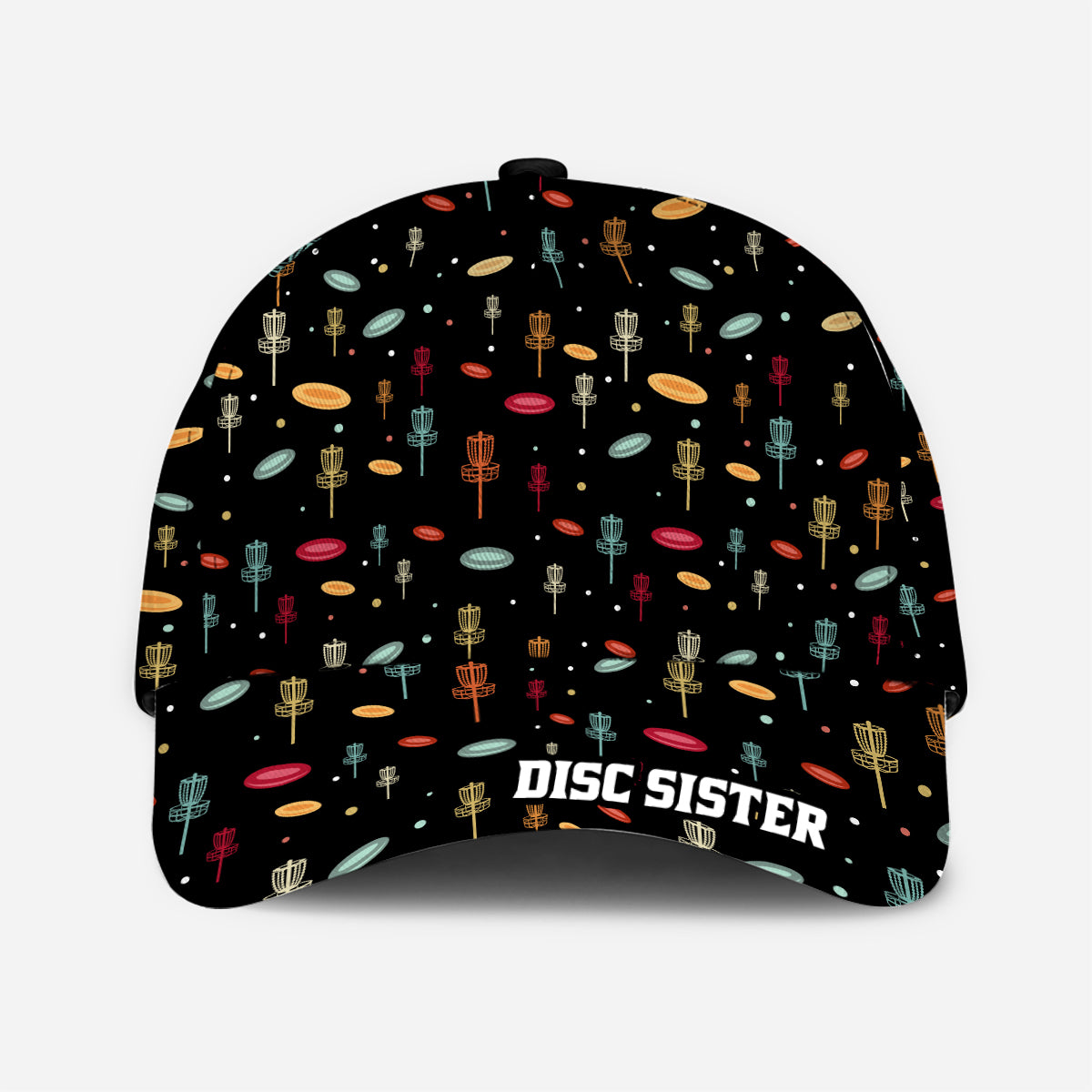Disc Daddy - Cadeau de disc golf pour papa, grand-père, maman, grand-mère - Casquette classique personnalisée