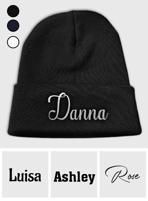 Casquette classique brodée personnalisée avec nom pour belle-mère