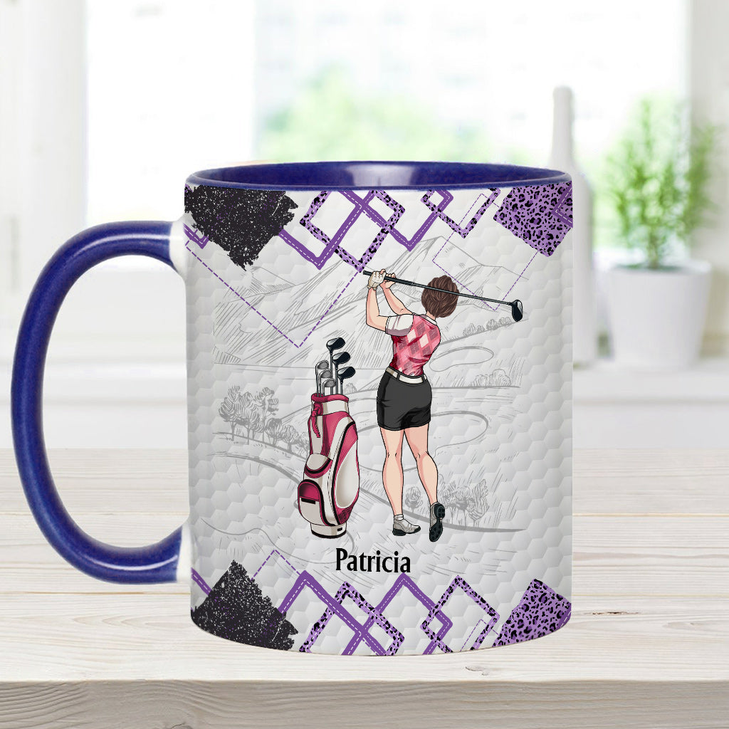 Cours de golf - Cadeau de golf pour elle, petite amie, épouse, fille - Mug personnalisé