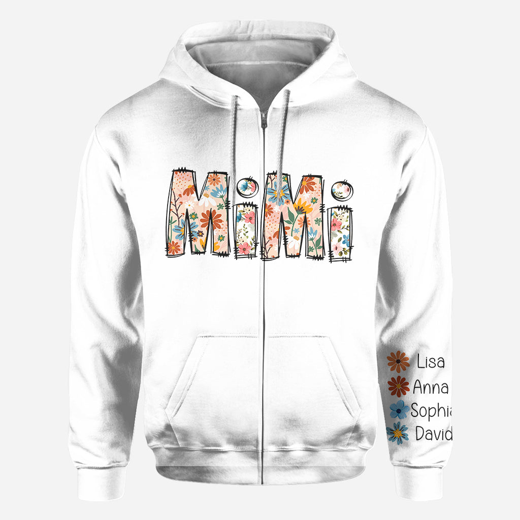 Meilleure Mimi du monde - T-shirt personnalisé « Grand-mère »