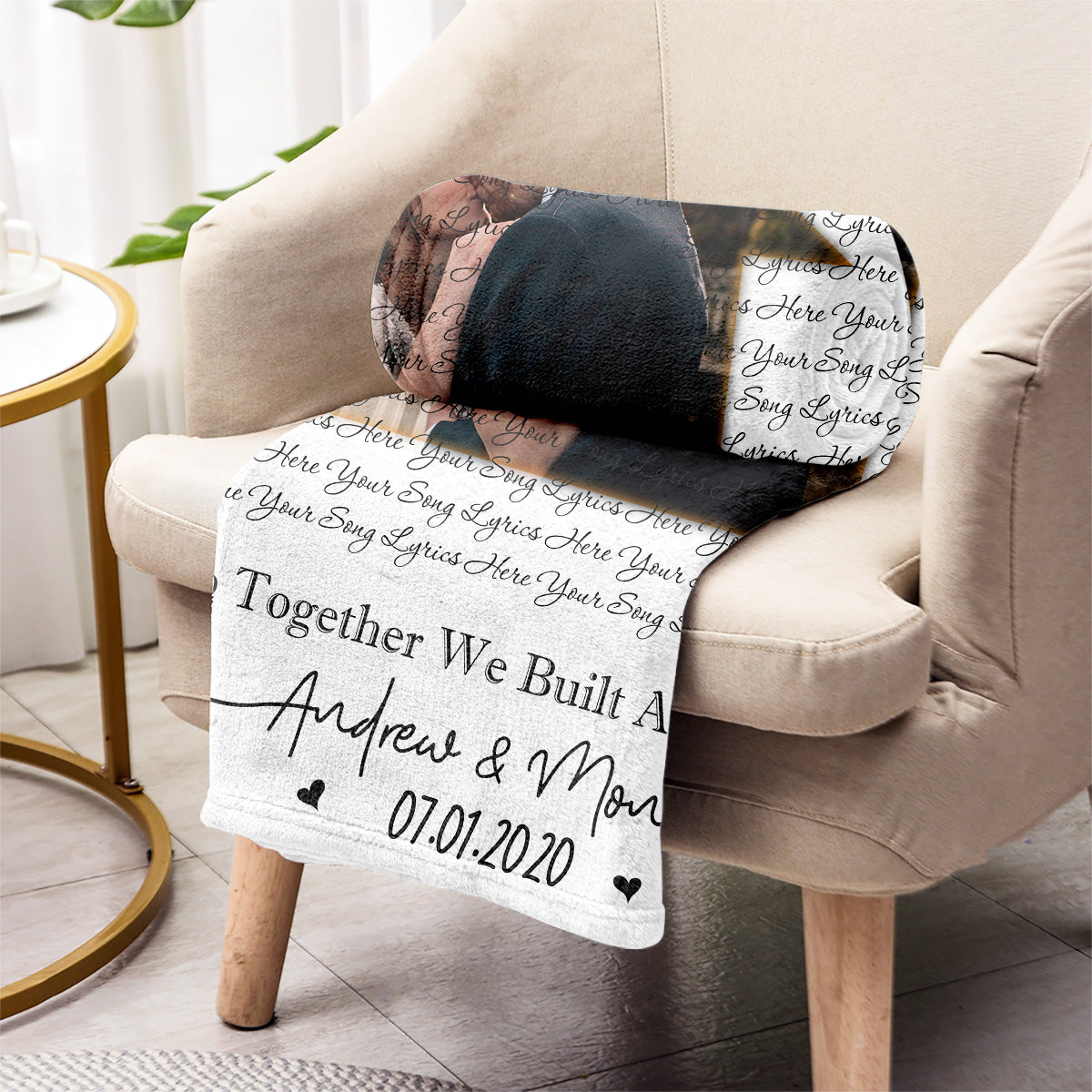 Toi et moi, on gère ! - Couverture personnalisée pour couples