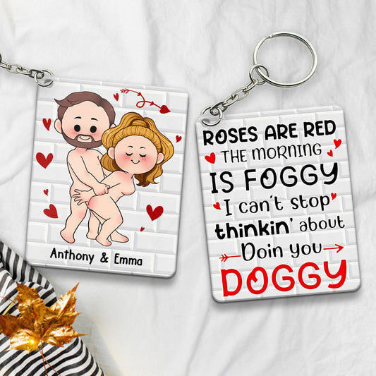 Je veux juste que tu sois heureux - Cadeau pour couple (mari, femme, petit ami, petite amie) - Porte-clés personnalisé