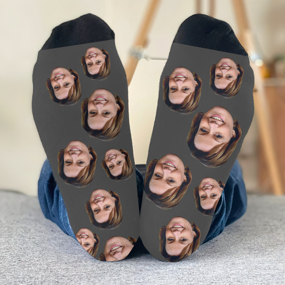 Custom Face - Personalized Step Mom Socks