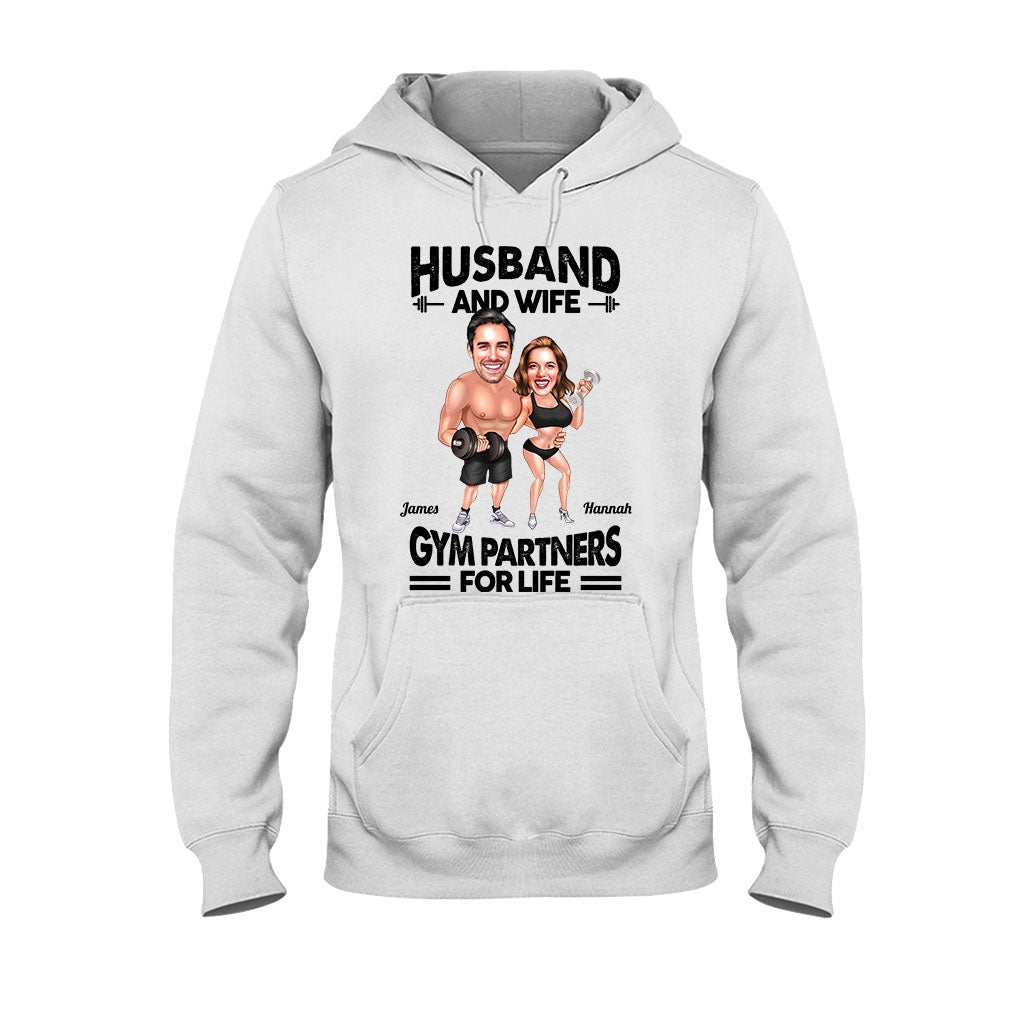 La Belle et la Bête - T-shirt et sweat à capuche de fitness personnalisés