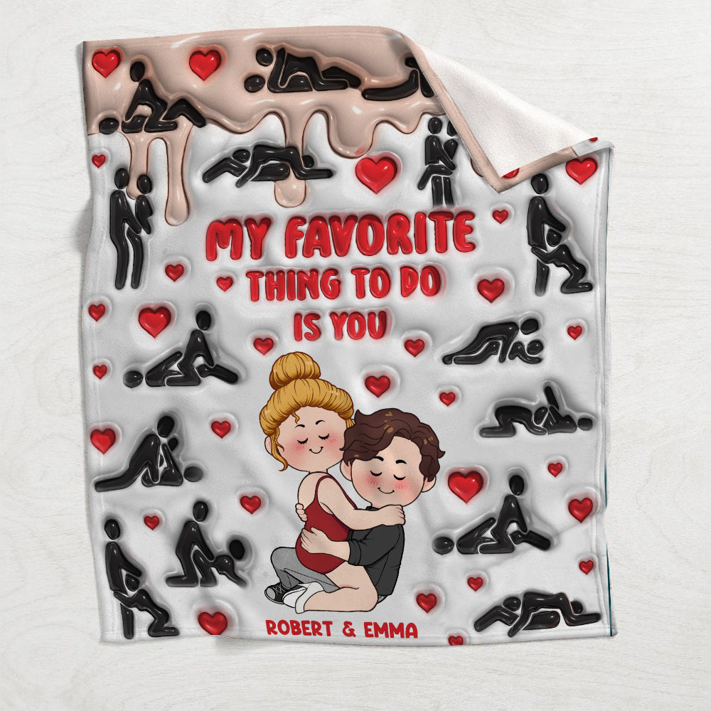 Ma chose préférée à faire, c'est toi - Couverture personnalisée pour couple