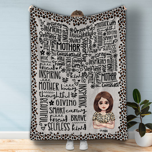 Maman, tu es magnifique - Couverture personnalisée pour la fête des mères