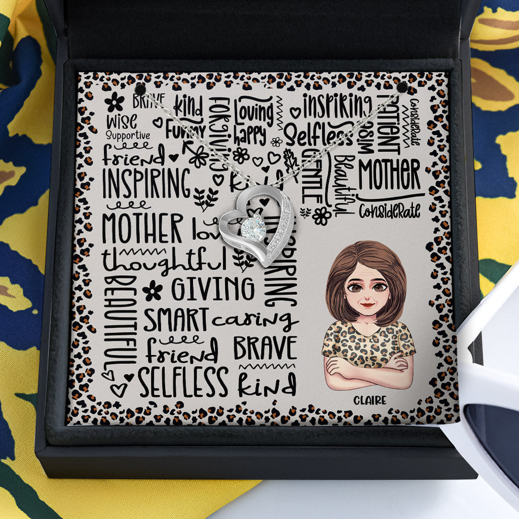 Maman, tu es magnifique - Collier personnalisé pour maman 