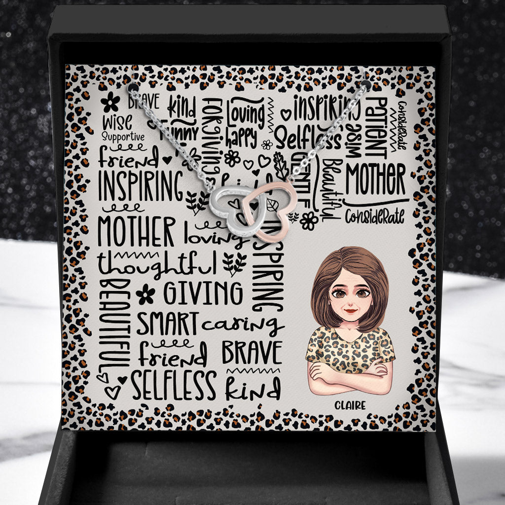 Maman, tu es magnifique - Collier personnalisé pour maman 