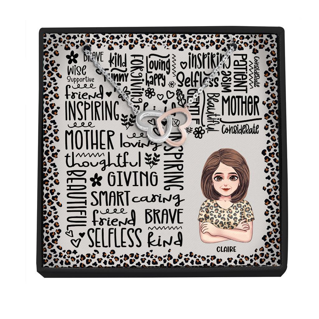 Maman, tu es magnifique - Collier personnalisé pour maman 