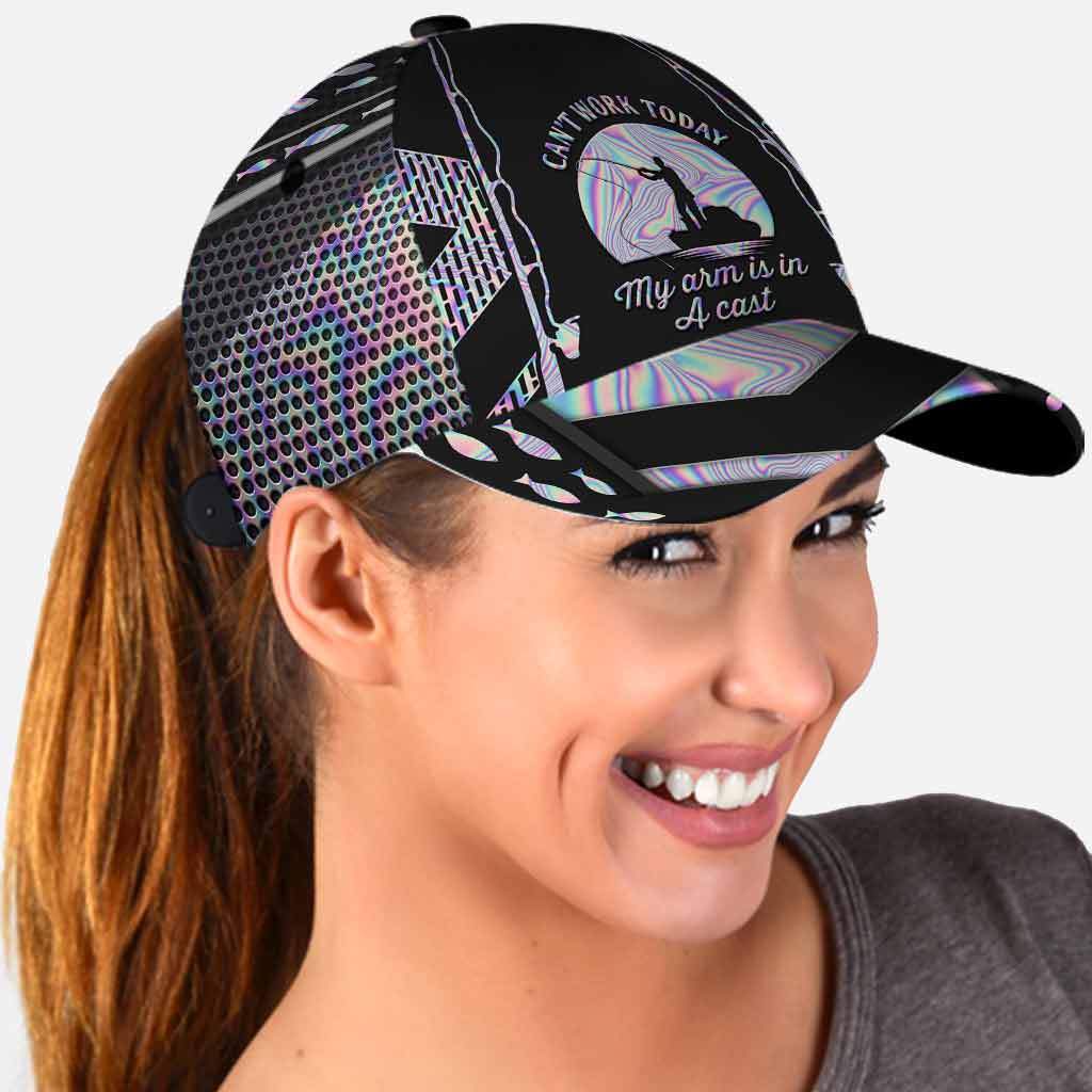 Je ne peux pas travailler aujourd'hui - Casquette de pêche