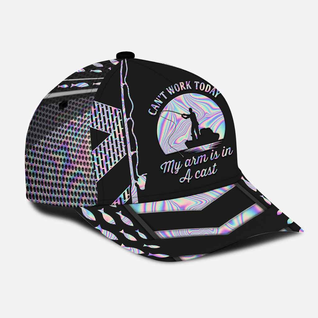 Je ne peux pas travailler aujourd'hui - Casquette de pêche