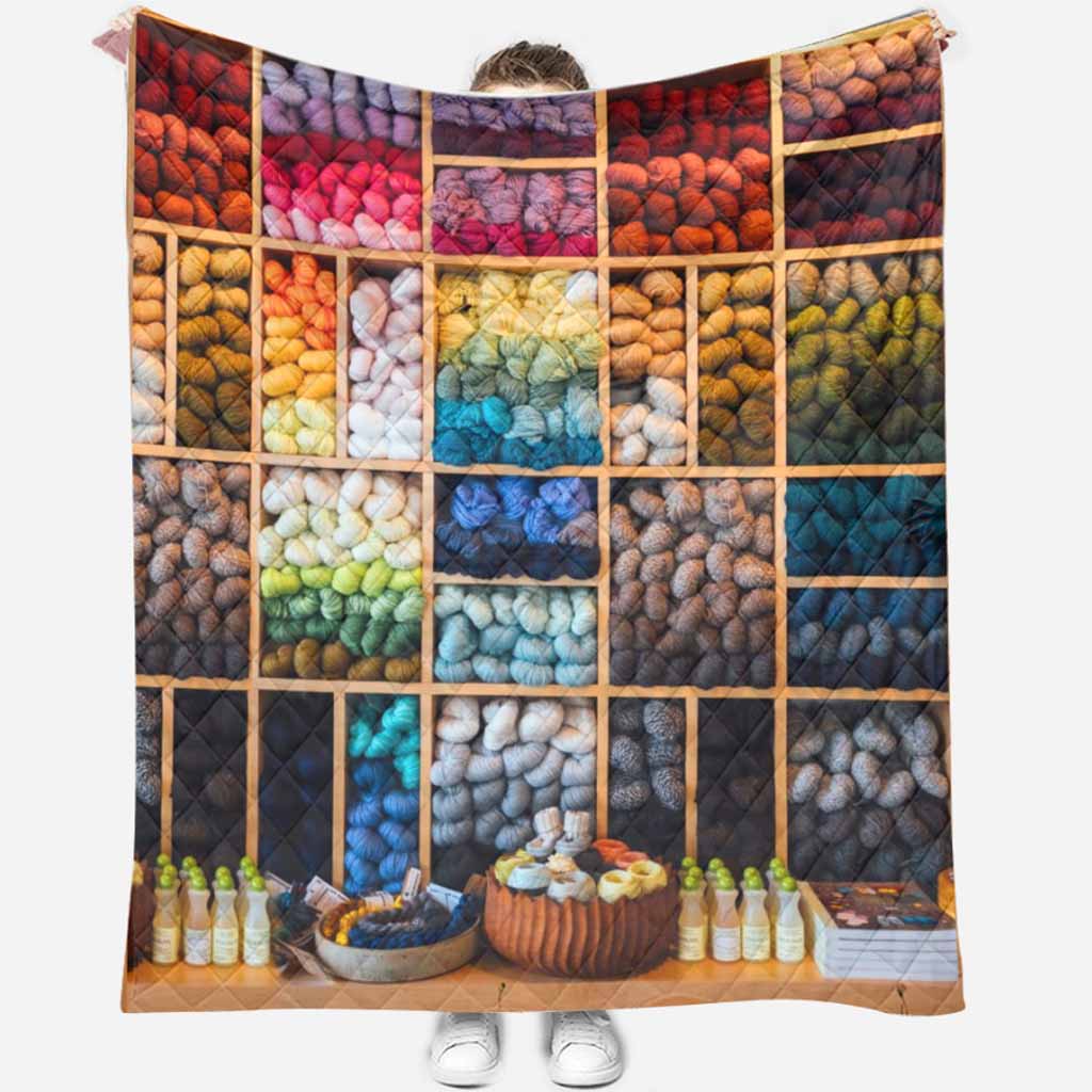 L'étagère - Couverture au crochet