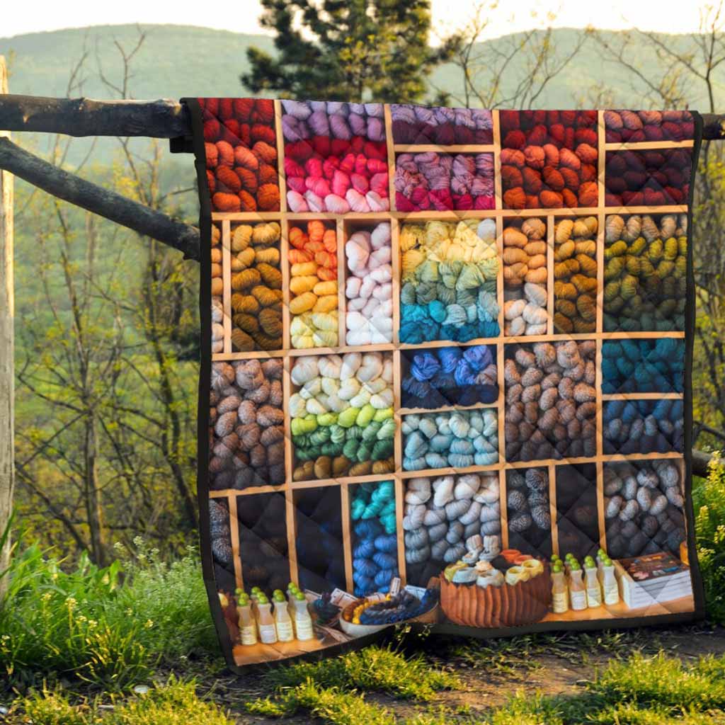 L'étagère - Couverture au crochet