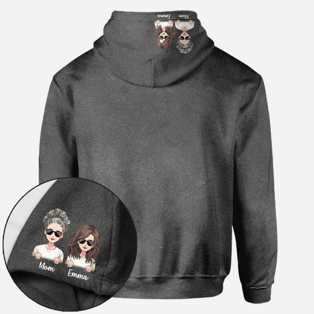 Telle mère, telle fille - Cadeau pour maman, fille, fils, enfant (2-16 ans) - T-shirt personnalisé intégral